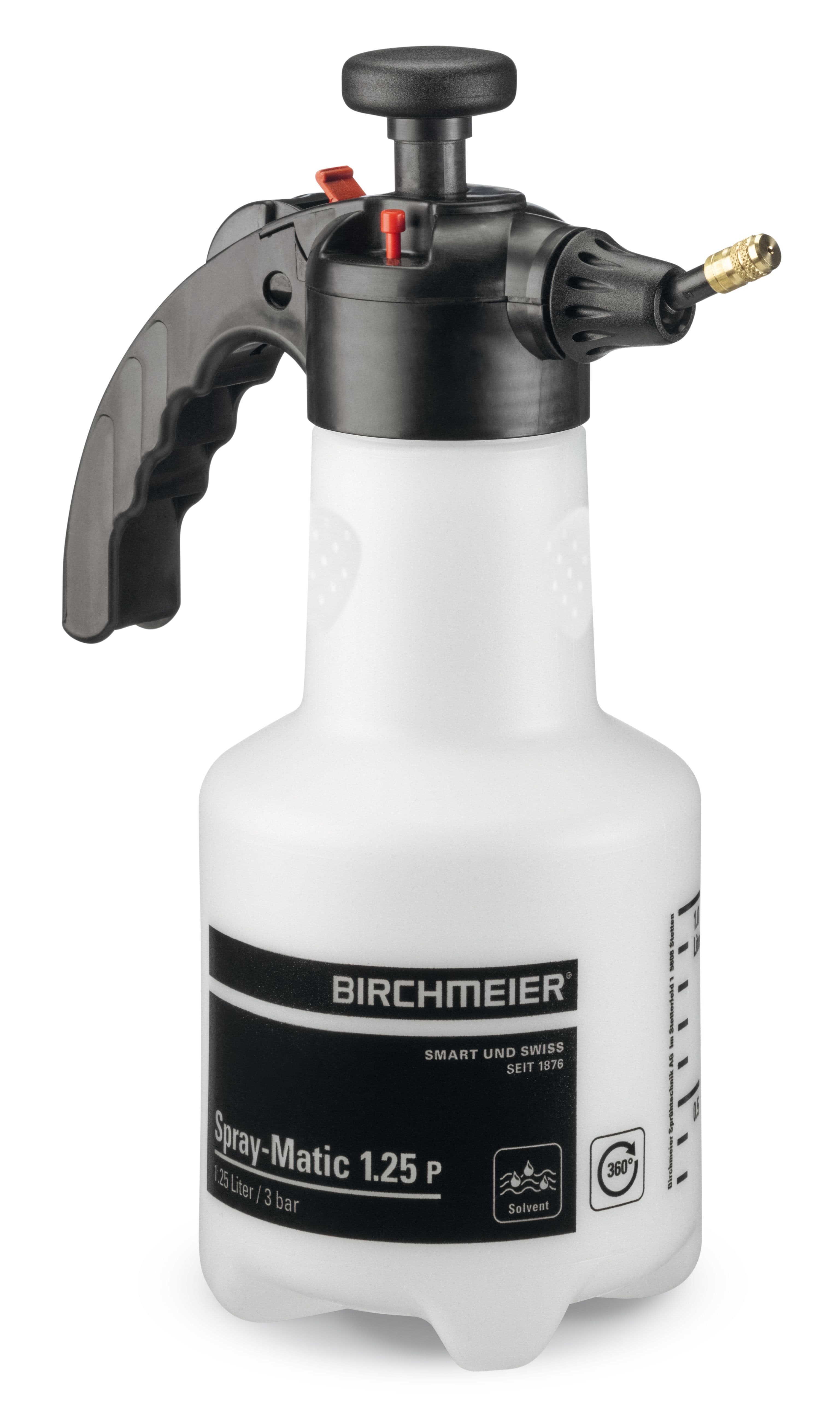 Birchmeier Spray-Matic 1,25 P, SORT, 360° billede 1