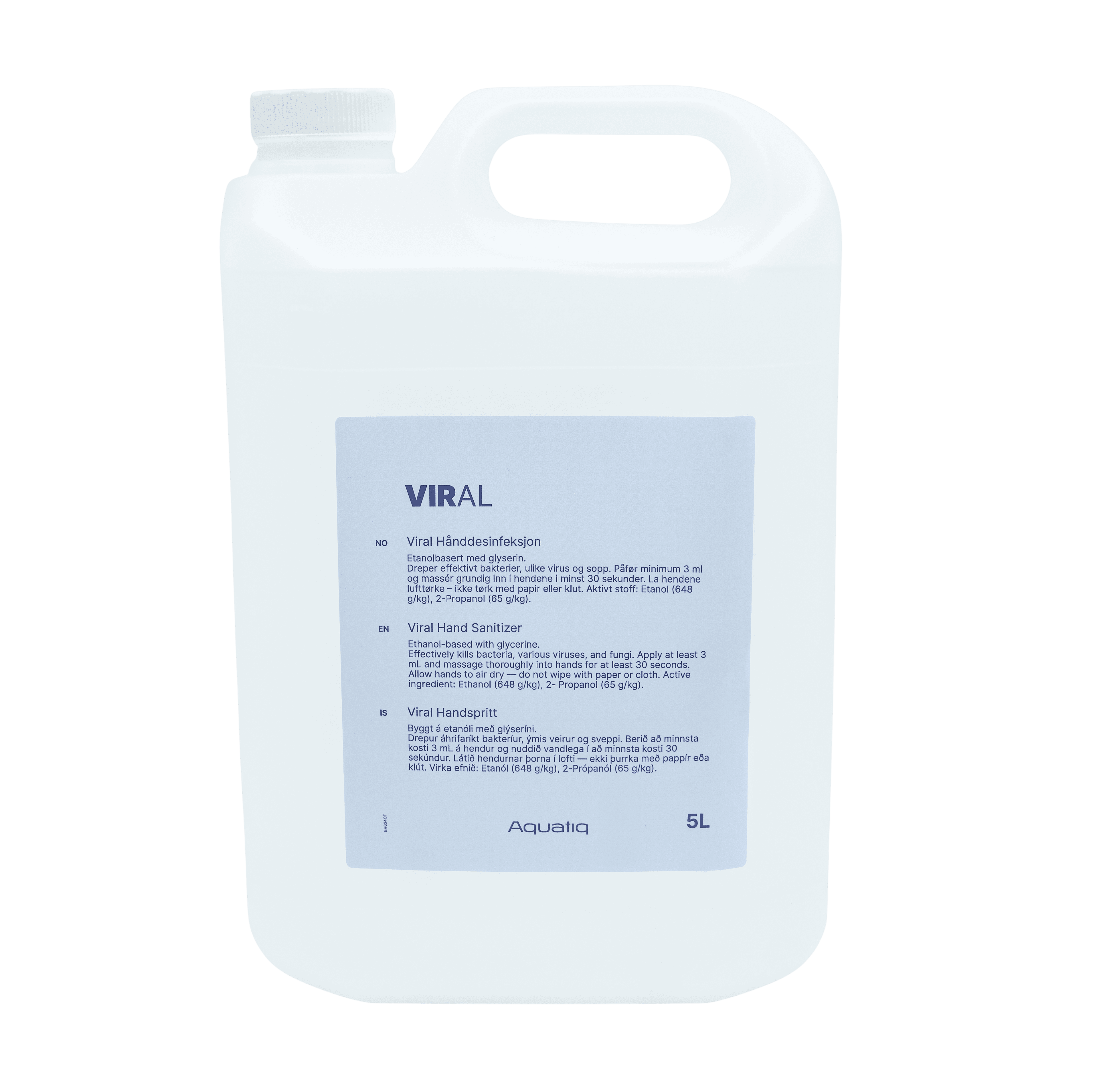 VirAl Hånddesinfeksjon, 5 ltr billede 1