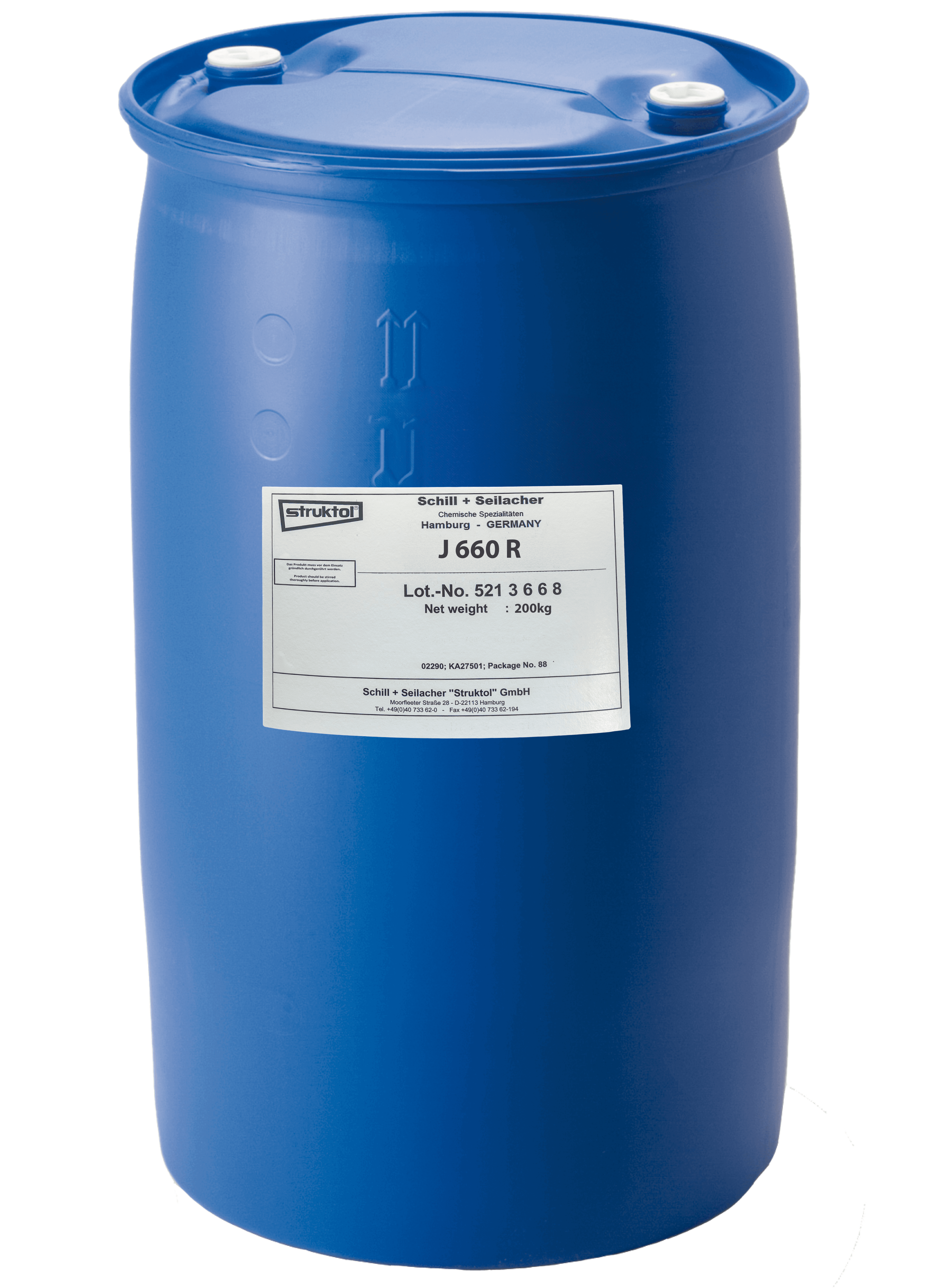 Struktol J 660 R, 200 kg (fat) billede 1