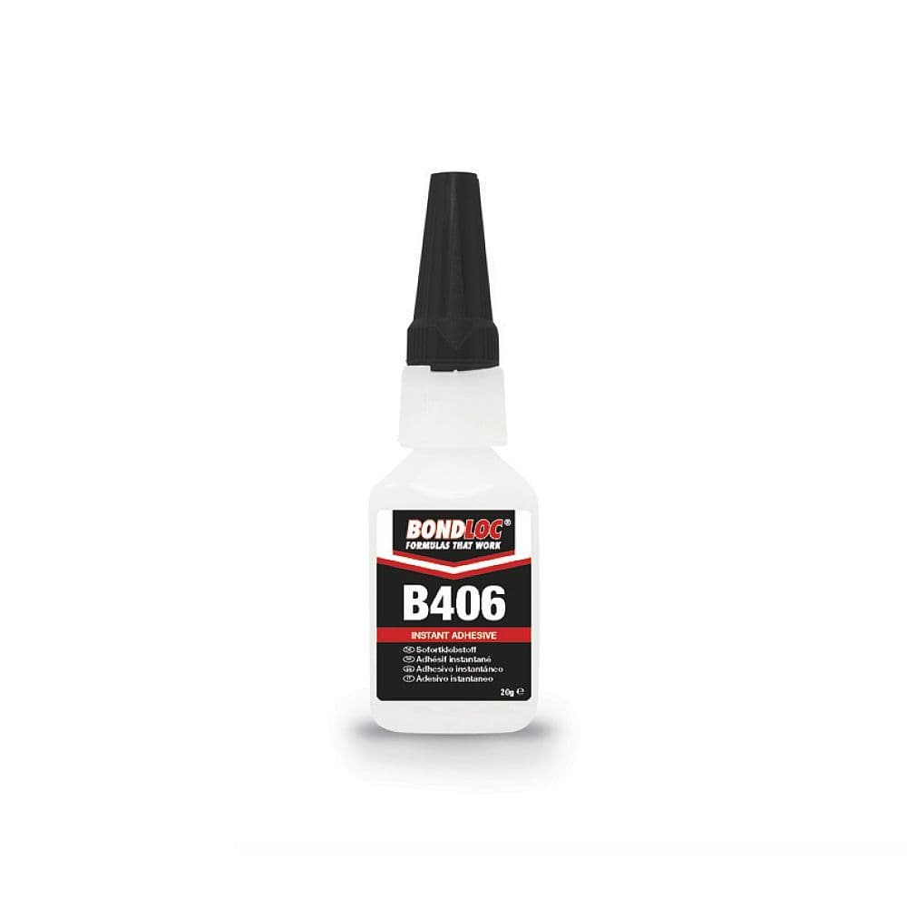 Bondloc B406 Cyanoacrylat Hurtiglim, 20ml bilde 1