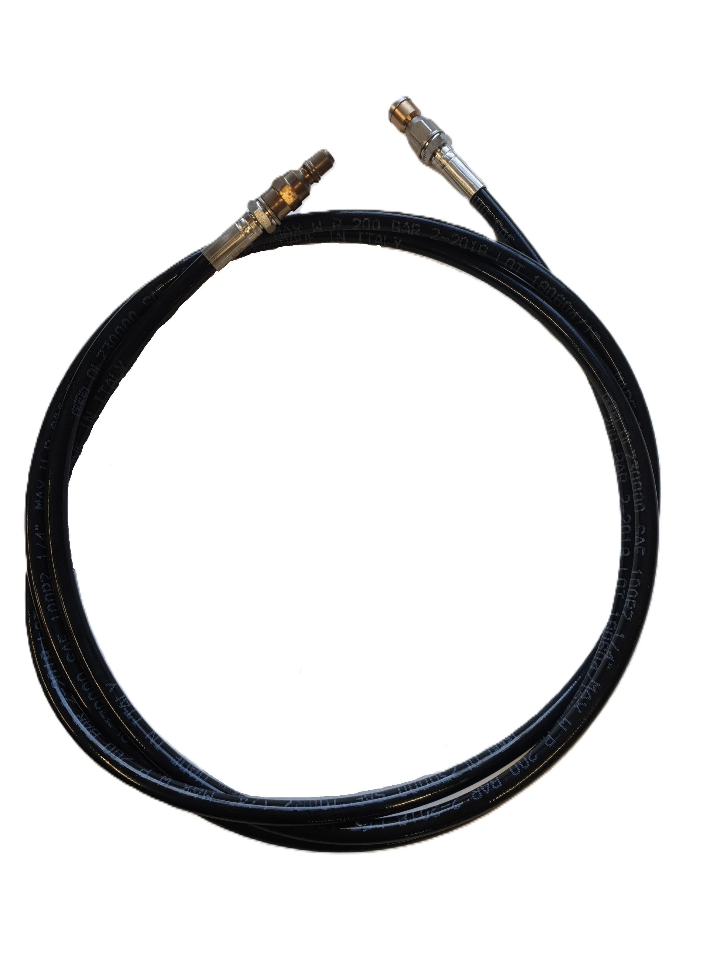 Slangesett,3meter Roterende slukdyse 080 komplett med HK2521 billede 1