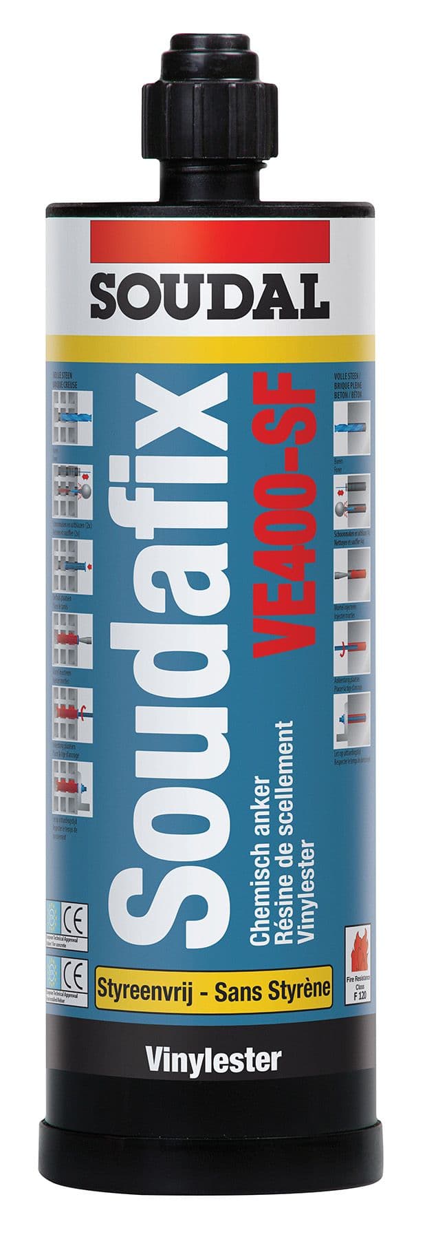 Soudal Soudafix VE400-SF, 280 ml billede 1