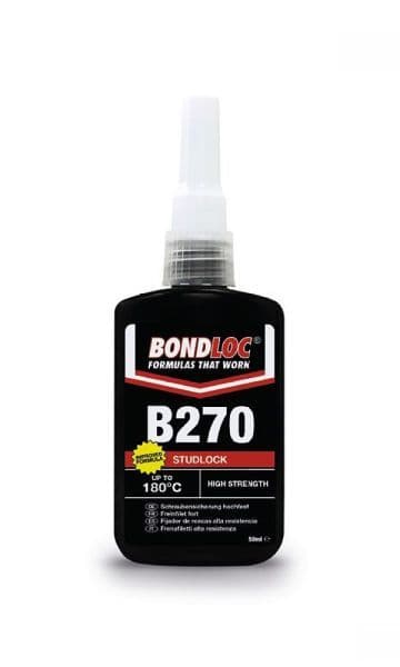 Bondloc B270 Gjengelåsing Høy styrke, 50ml bilde 1
