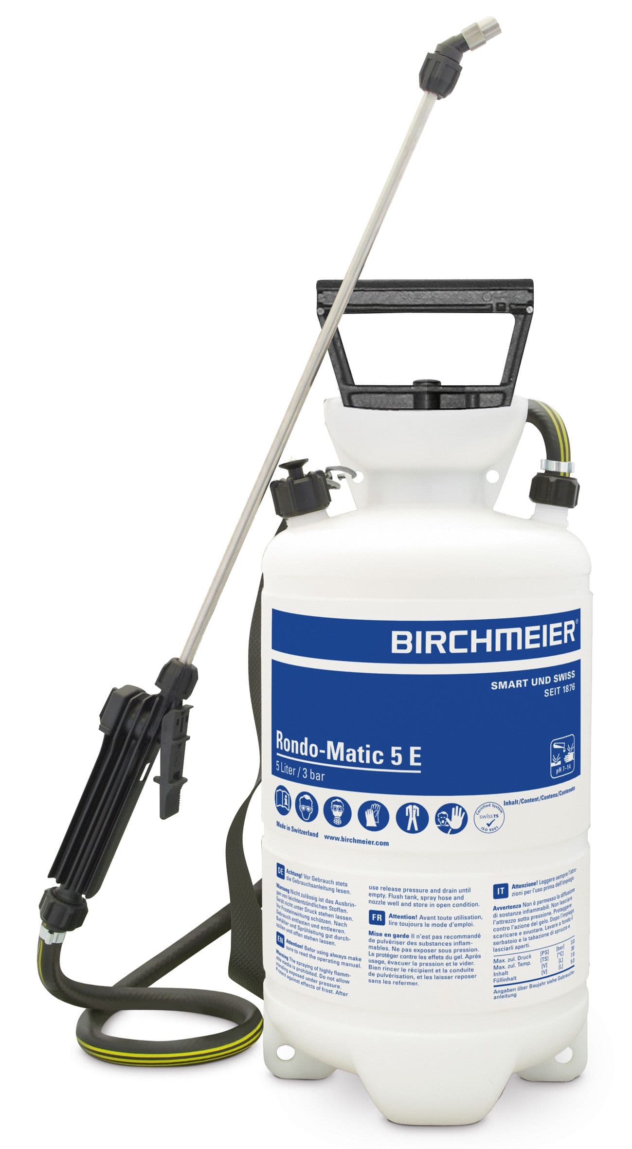 Birchmeier Rondo-Matic 5 E, blå (alkalier) billede 1