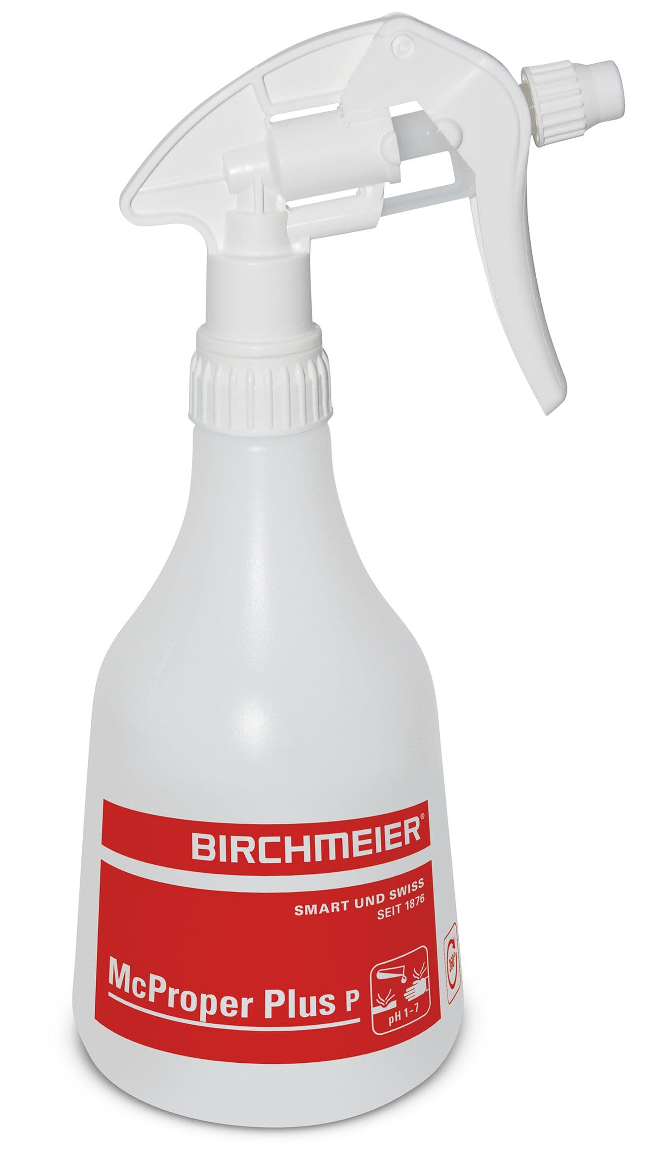 Birchmeier McProper Plus P, rød, 0.5 ltr, opp/ned, syrer billede 1