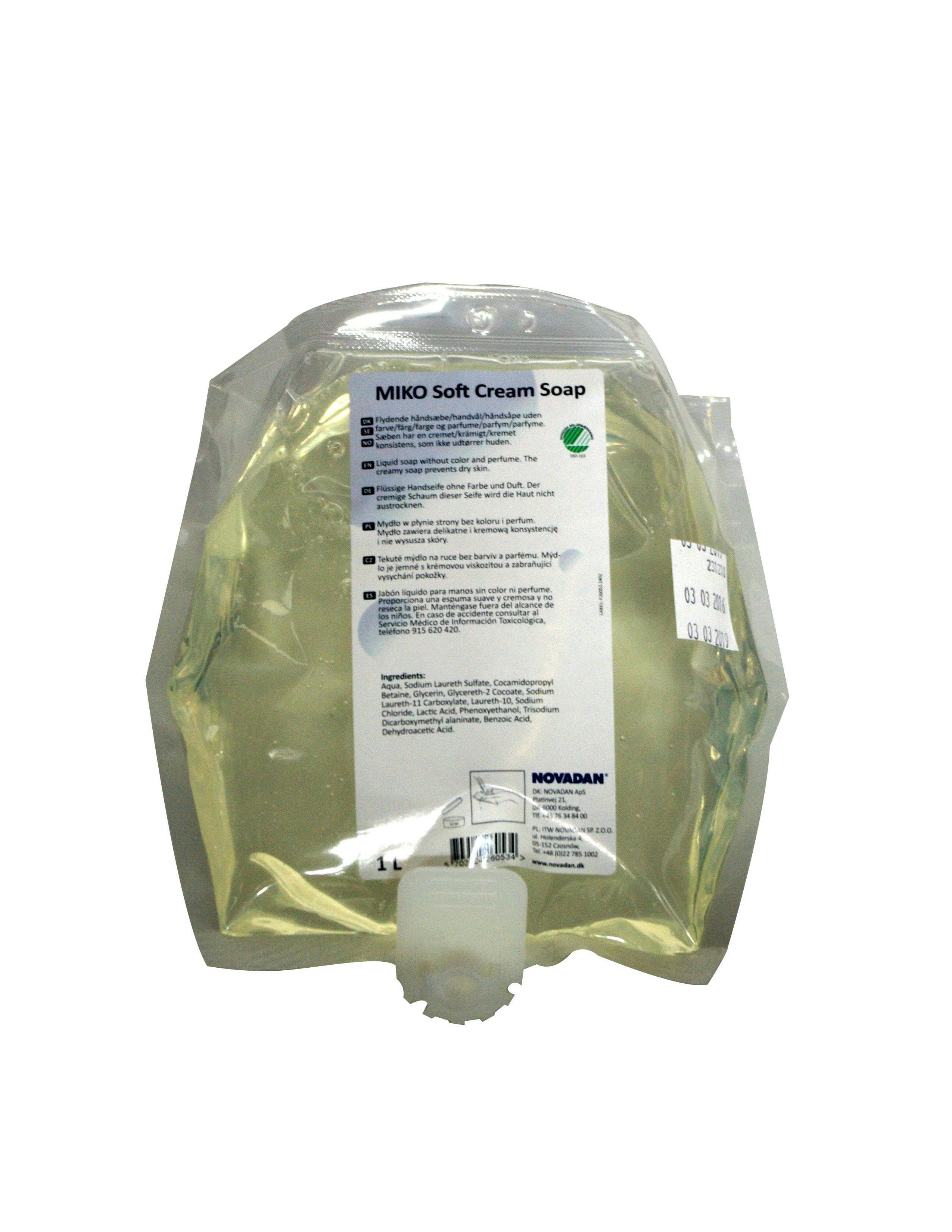 Novadan Miko Soft Cream Soap billede 1