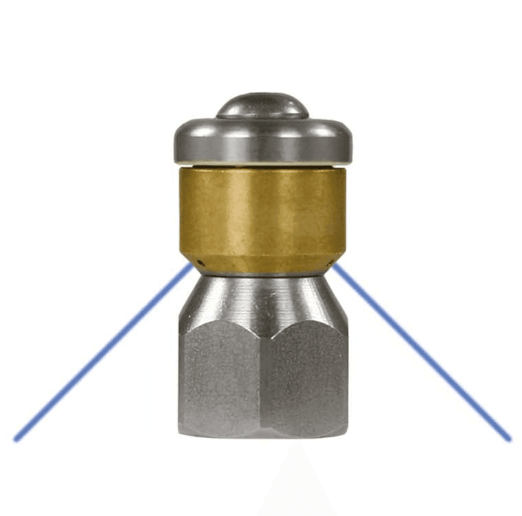 Roterende sluk/rør dyser 1/4"-1/2" billede 1