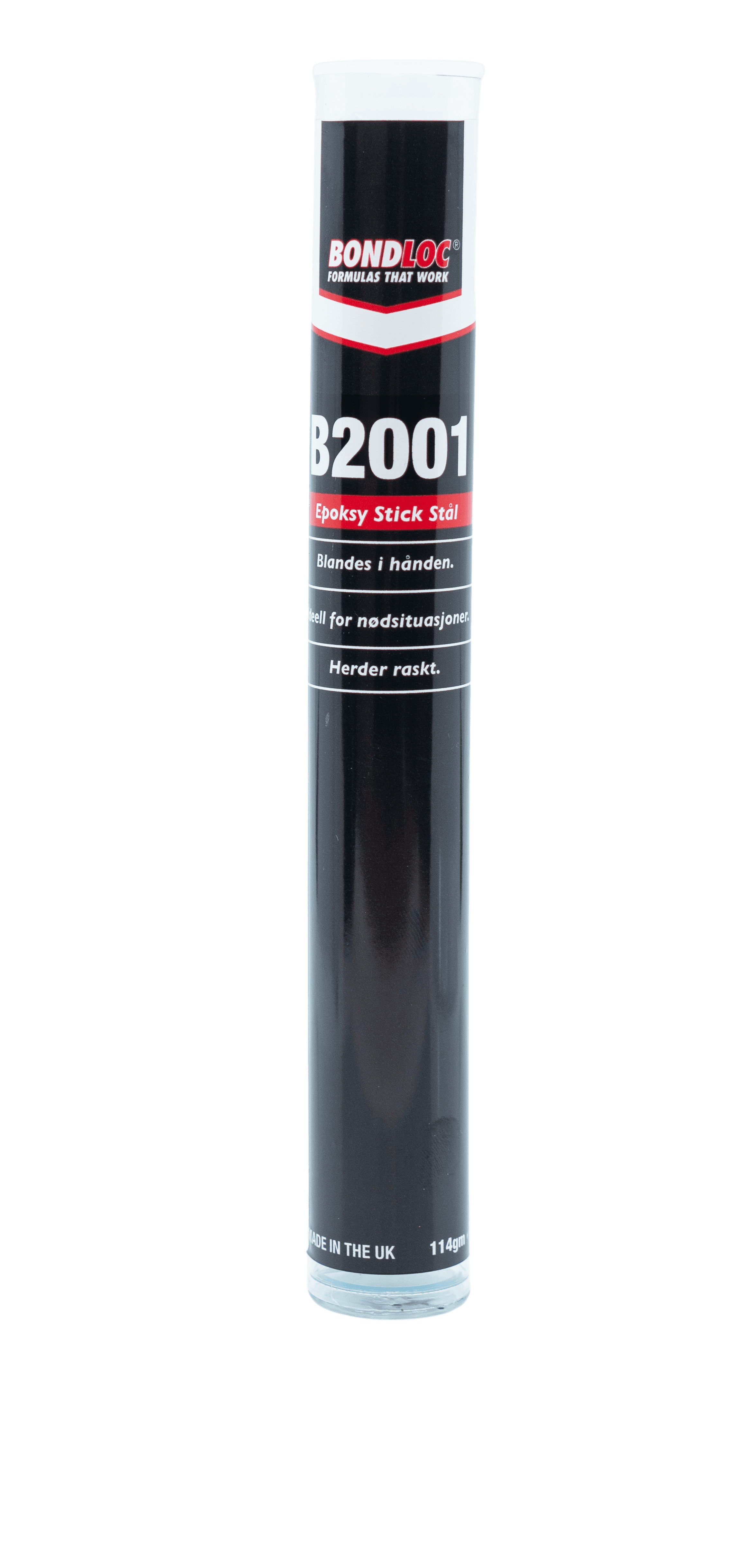 Bondloc B2001 Epoxy Stick Stål, 114gr billede 1