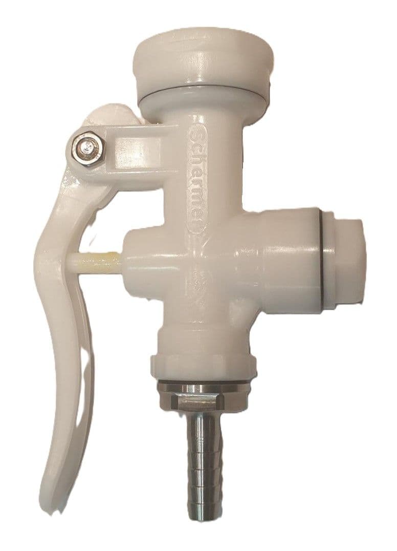 Dusjkran kort 1/2" slangenippel bilde 1