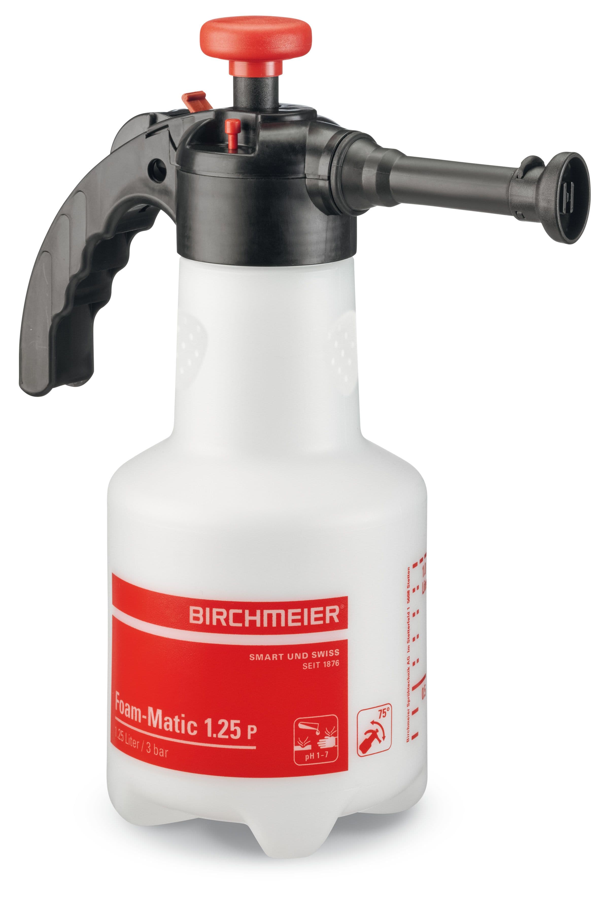 Birchmeier Foam-Matic 1,25 P RØD, syrer billede 1